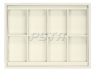 412218/Д Display tray,  no inserts,  inserts holders,  8 cells (cell size 47х65)