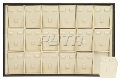 411327 Display tray for 18 sets / Angled removable inserts
