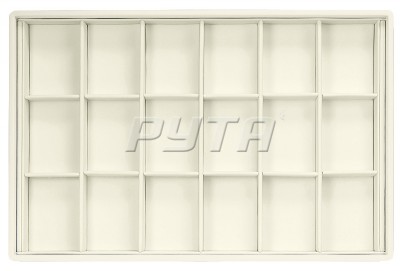 416218 Display tray with rounded corners, no inserts, 18 cells (cell size 47х65)