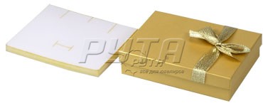 90330 Hard cardboard with ribbon on the lid, a series of Pearl classic 137х110