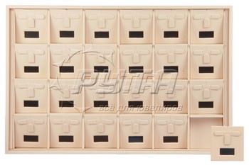 411324 Display tray for 24 sets / Angled inserts