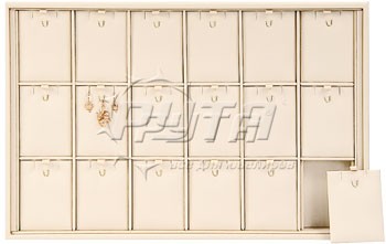 411209 Display tray for 18 cross pendants / Removable inserts / Hook