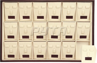 411326 Display tray for 18 sets / Angled removable inserts