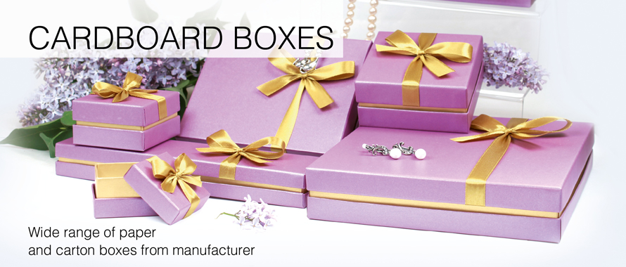 Cardboard boxes