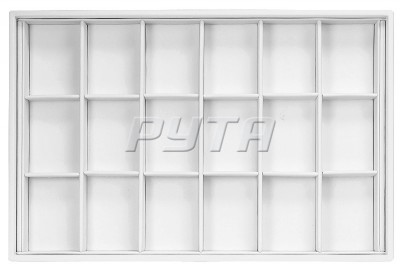 411218 Дисплей без вкладышей 18 ячеек (ячейка 47х65)