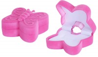 56301 Flocked box,  a butterfly,  Children's collection