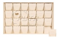 411017 Display tray for 24 rings / Angled removable inserts