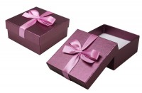 90231 Hard cardboard with ribbon on the lid,  a series of Pearl classic 84х84