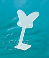 451118 Butterfly-shaped stand for earrings,  with holes