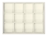 412224 Display tray, no inserts, 12 cells (cell size 47х47)