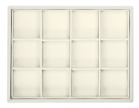 412224 Display tray,  no inserts,  12 cells (cell size 47х47)