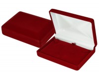 21608 Flocked box, rectangular, the series of Classics