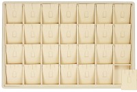 416352 Display tray with rounded corners for 28 sets / Angled inserts