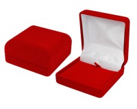 21410 Flocked box, semi-circular, the series of Classics
