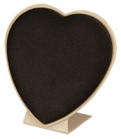 431550 Heart shaped bust display stand,  pliable leg