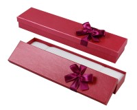 90105 Hard cardboard with ribbon on the lid, a series of Pearl classic 205х45
