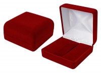 22814 Flocked box, semi-circular, the series of Classics