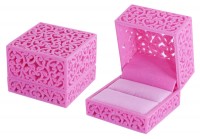 55001 Flocked ajour box