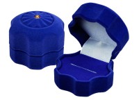 41501 Flocked box, jewelry box, series Romance