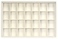 416228 Display tray with rounded corners, no inserts, 28 cells (cell size 40х46)