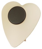 431513 Heart-shaped stand,  pliable leg