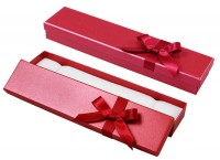 90105 ИМП Hard cardboard with ribbon on the lid,  a series of Pearl classic 205х45