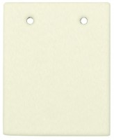 ВК113 Angled insert with holes, for a pair of stud earrings