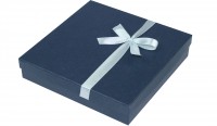 90432 Hard cardboard with ribbon on the lid,  a series of Pearl classic 169х169