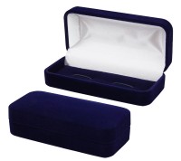 21113 Flocked box,  rectangular,  the series of Classics
