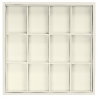 414218 Display tray,  no inserts,  12 cells (cell size 47х65)