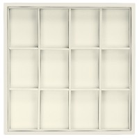 414218/Д Display tray, no inserts, inserts holders, 12 cells (cell size 47х65)