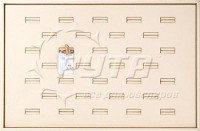 411004 Display tray for rings,  32 cells