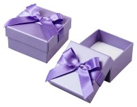 90030 ИМП Hard cardboard with ribbon on the lid,  a series of Pearl classic 60х60