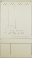 698001 Wall hanging display board for 25 chains/bracelets. With hooks