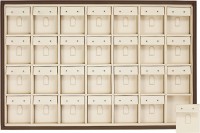 411306 Display tray for 28 sets / Removable inserts / 2 holes