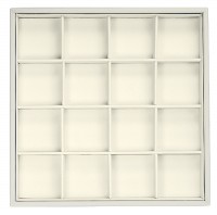 414224 Display tray, no inserts, 16 cells (cell size 47х47)