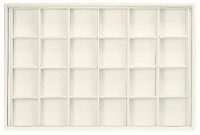 411224 Display tray,  no inserts,  24 cells (cell size 47х47)