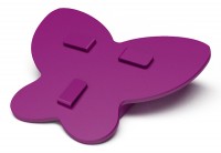 432342 Butterfly-shaped stand for a set,  with 3 clips