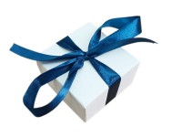 92030 Cardboard box with tape on the lid,  a series of Present 60х60