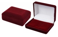 21915 Flocked box, rectangular, the series of Classics