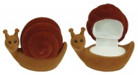 35301 Flocked box,  a snail,  Children's collection