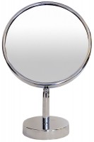 211525 Mirror,  chrome framed,  pliable leg (d-203 mm)