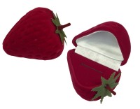 30201 Flocked box, a strawberry, Children's collection