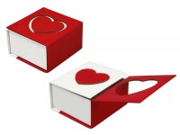 94330 Cardboard case,  series Love / top flap on magnets 60x60