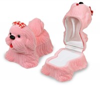 36101 Flocked box, Bolognese dog, Children's collection