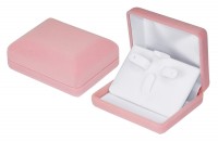 21907 Flocked box, rectangular, the series of Classics