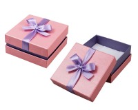 91230 Cardboard box with a ribbon on the lid. Happy garden collection, 84x84