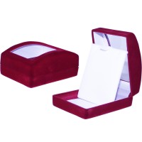 82203 Flocked box with a transparent lid, the series Revelation