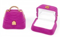42601 S Flocked box,  bag,  a series of Romance