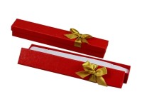 90605 ИМП Hard cardboard with ribbon on the lid,  a series of Pearl classic 185х29